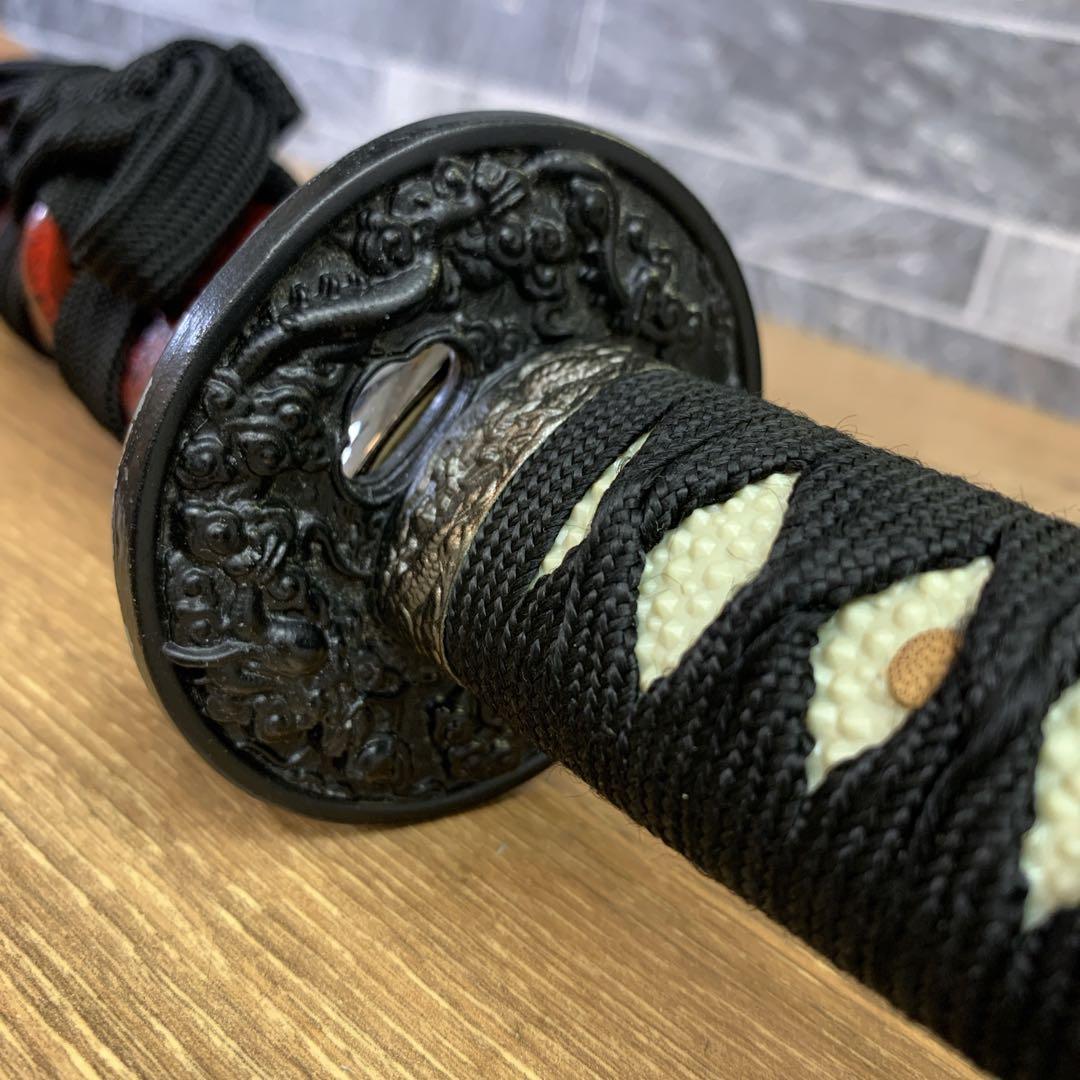 全長約105㎝　坂本龍馬愛刀　日本製　金属製　模造刀　日本刀　赤石目　大刀