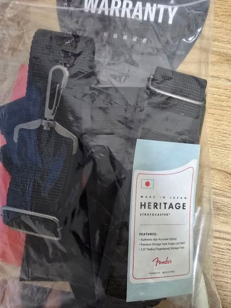 Fenderストラトキャスターmade in japan　Heritage50s