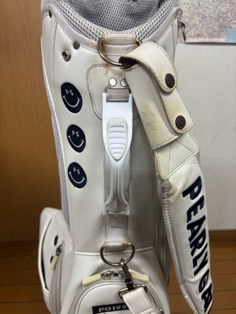 PEARLY GATES キャディバッグ ホワイト ⭐︎各カバーセット⭐︎