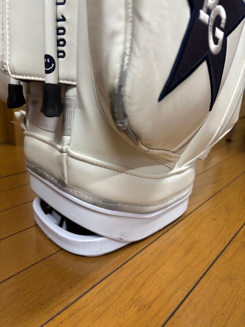 PEARLY GATES キャディバッグ ホワイト ⭐︎各カバーセット⭐︎