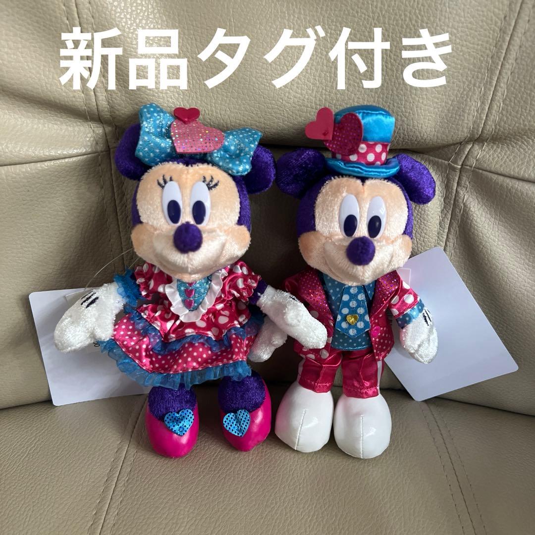 ミニー　ミッキー　ぬいぐるみバッジ　ディズニー　パルパルーザ　④