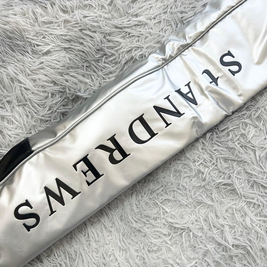 新品　セントアンドリュース　クラブケース　ゴルフバッグ　シルバー