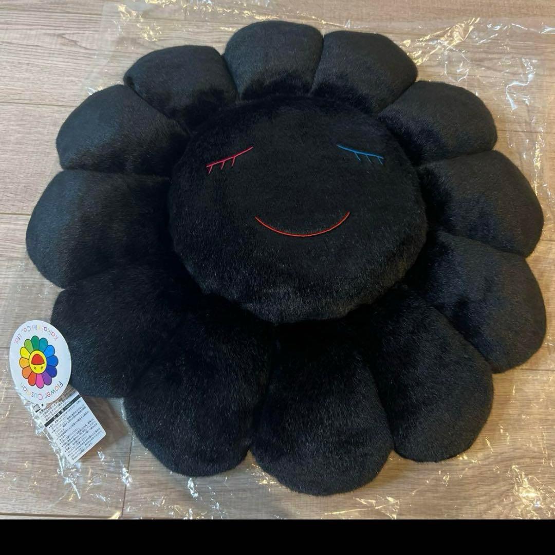 村上隆　カイカイキキ　ブラック　黒　60cm クッション　大谷 MLB