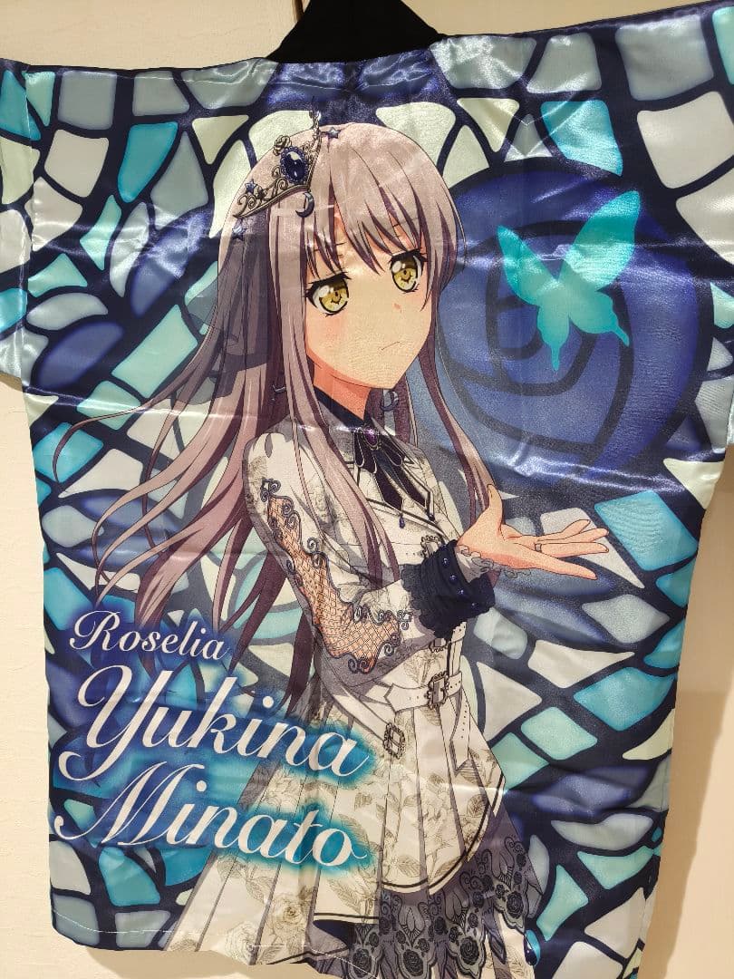 バンドリ 11th LIVE 法被 フード付きタオル Roselia 湊友希那