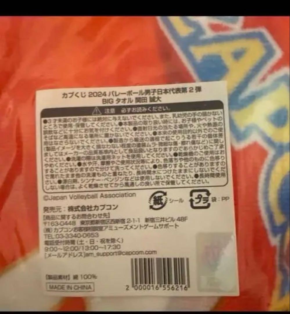 カプくじ 2024 バレーボール男子日本代表 第2弾/高橋藍ピクチャーボード