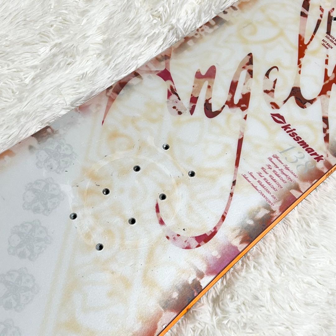 【良品】 ANGEL KISS 138 kissmark スノーボード