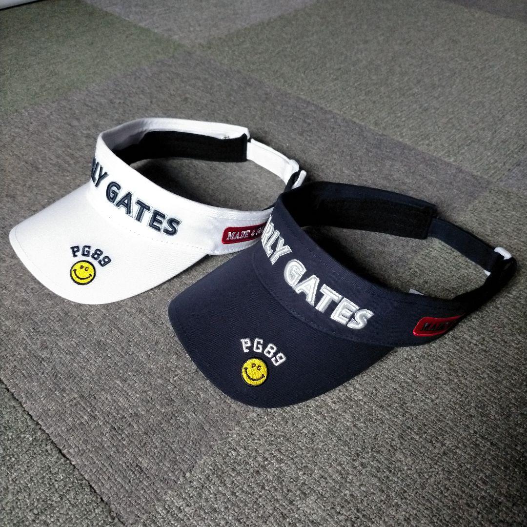 【極美品】 PEARLY GATES パーリーゲイツ ゴルフ サンバイザー 2点