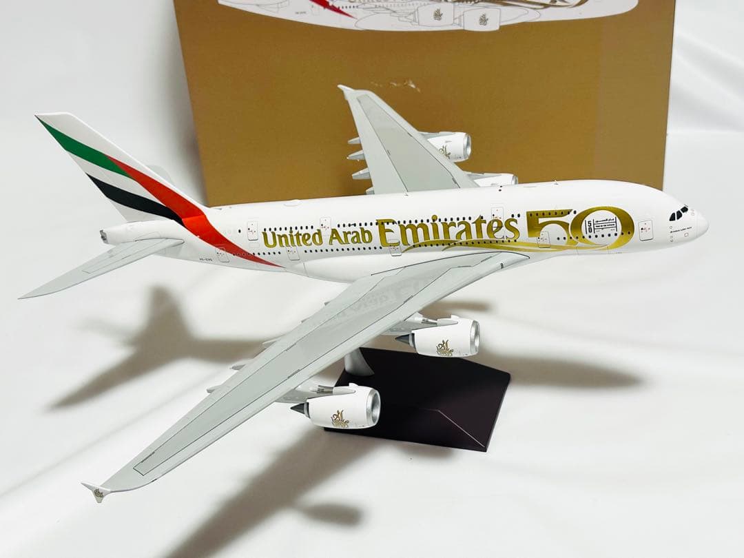 Gemini 1/200 エミレーツ航空 A380-800 UAE建国50周年