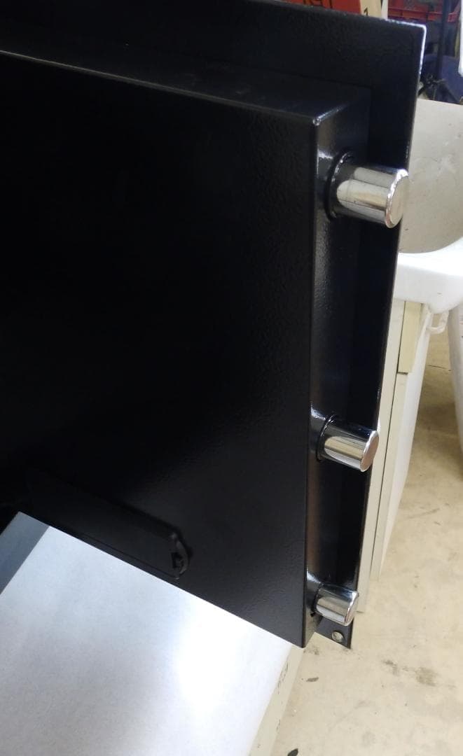 HAPFIY テンキーロック金庫 ブラック セーフティボックス シリンダー錠