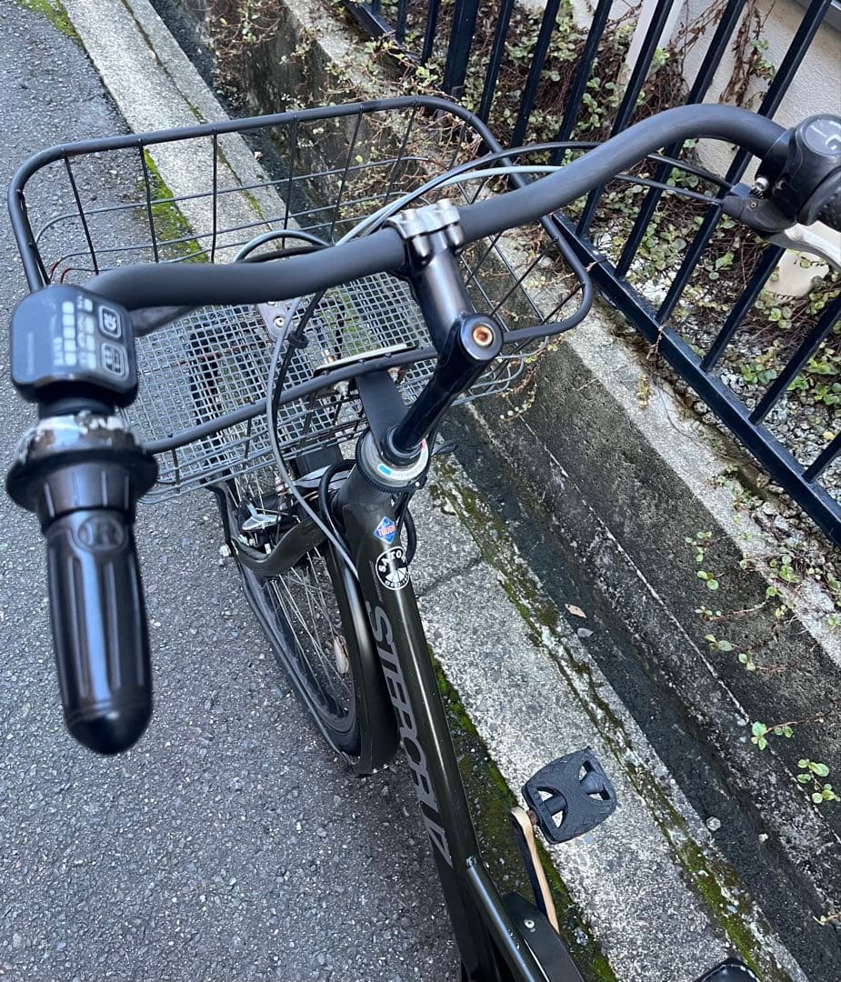 N*U様 BRIDGESTONE ステップクルーズ　電動自転車　発送不可　大阪か