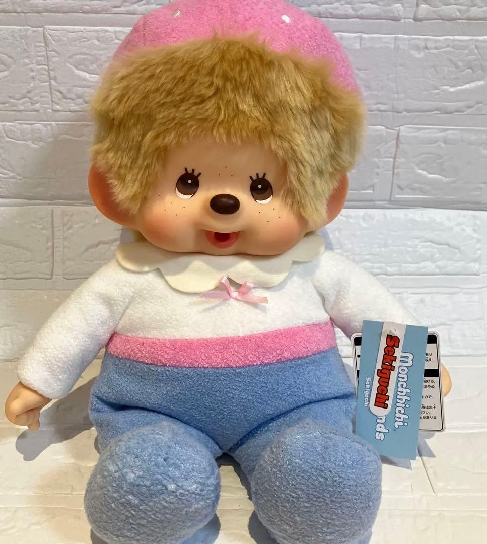 【新品タグ付き】モンチッチ ぬいぐるみ スウィートシュガー やわらかL 男の子