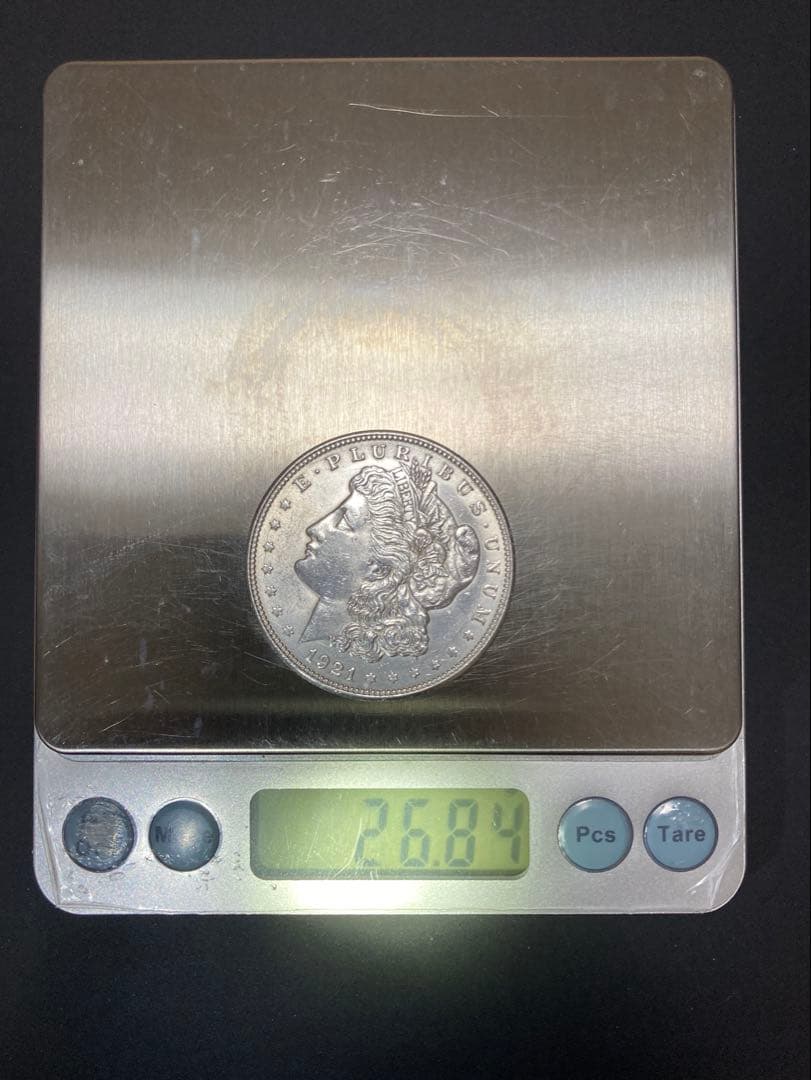 【アメリカ】モルガンダラー1ドル銀貨(1921年)