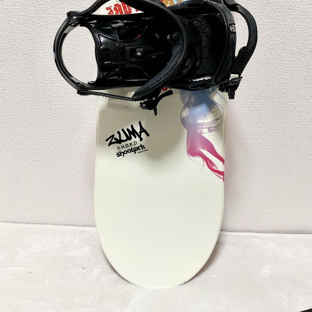 ZUMA スノーボード スノボ 板 冬レジャー 160cm カバー付き