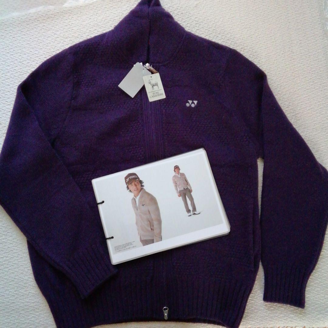 ヨネックスゴルフウェア　石川遼モデル　2012年カシミヤカーディガン　希少迷彩柄