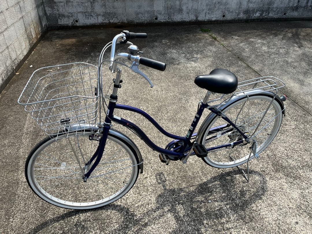 4mamaさん 専用 クリーム BAA-O 26インチ 6段変速 シティサイクル