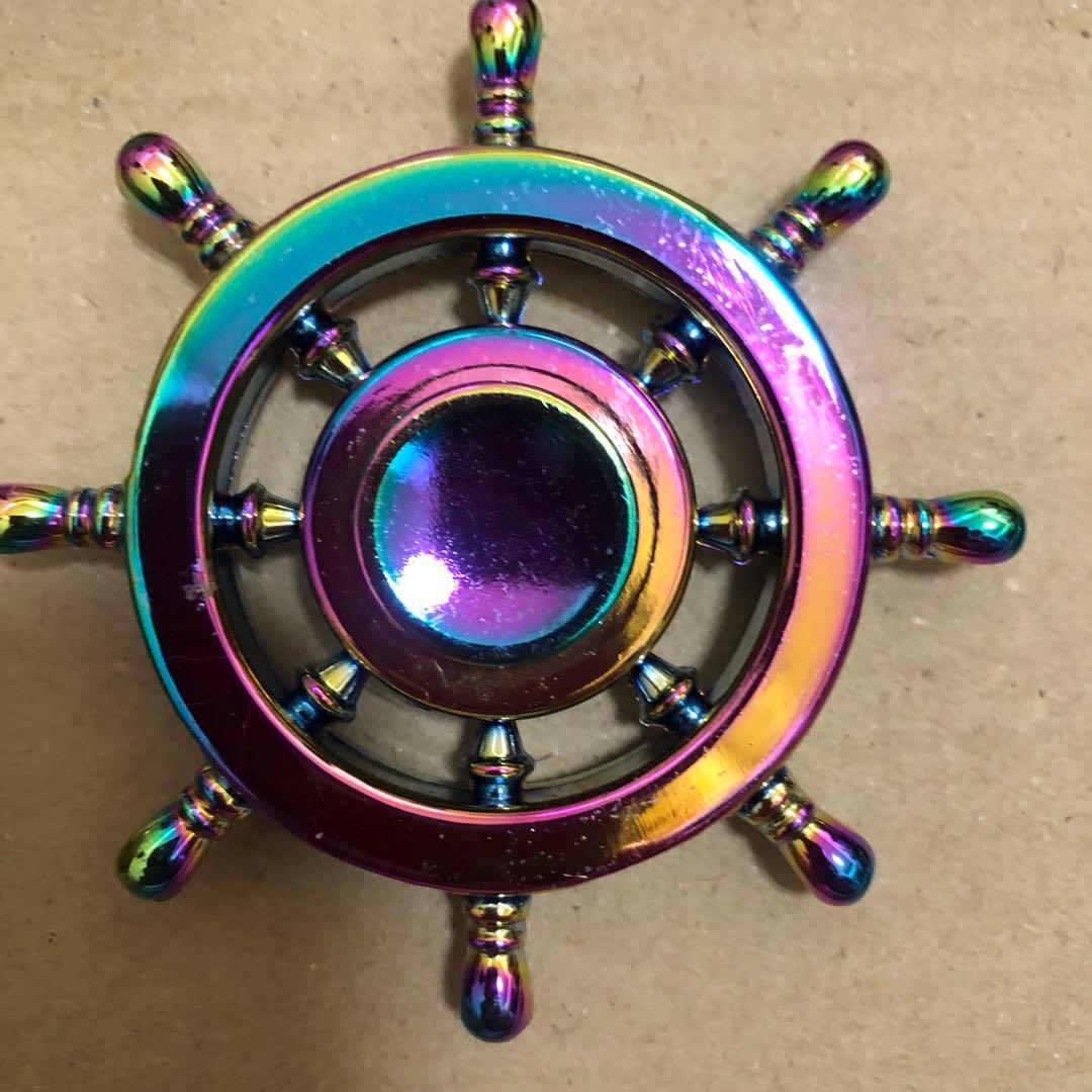 ハンドスピナー　5点セット　アイアンマン　マーベル