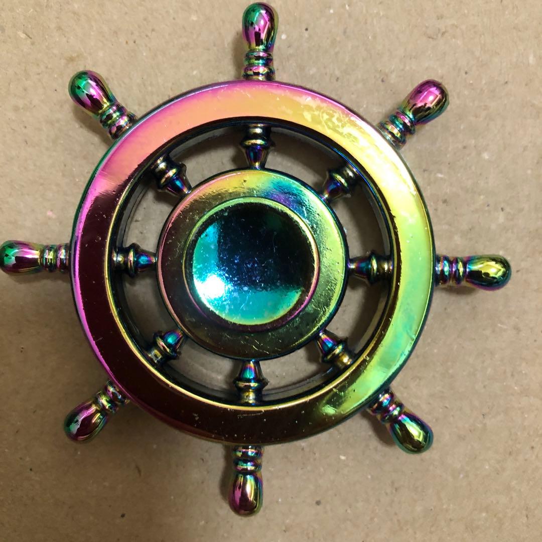 ハンドスピナー　5点セット　アイアンマン　マーベル