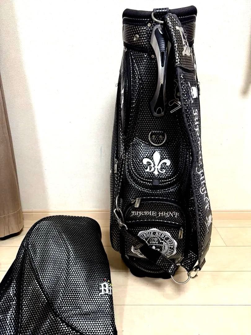 バーディーハント　キャディバッグ&ヘッドカバー9個付き