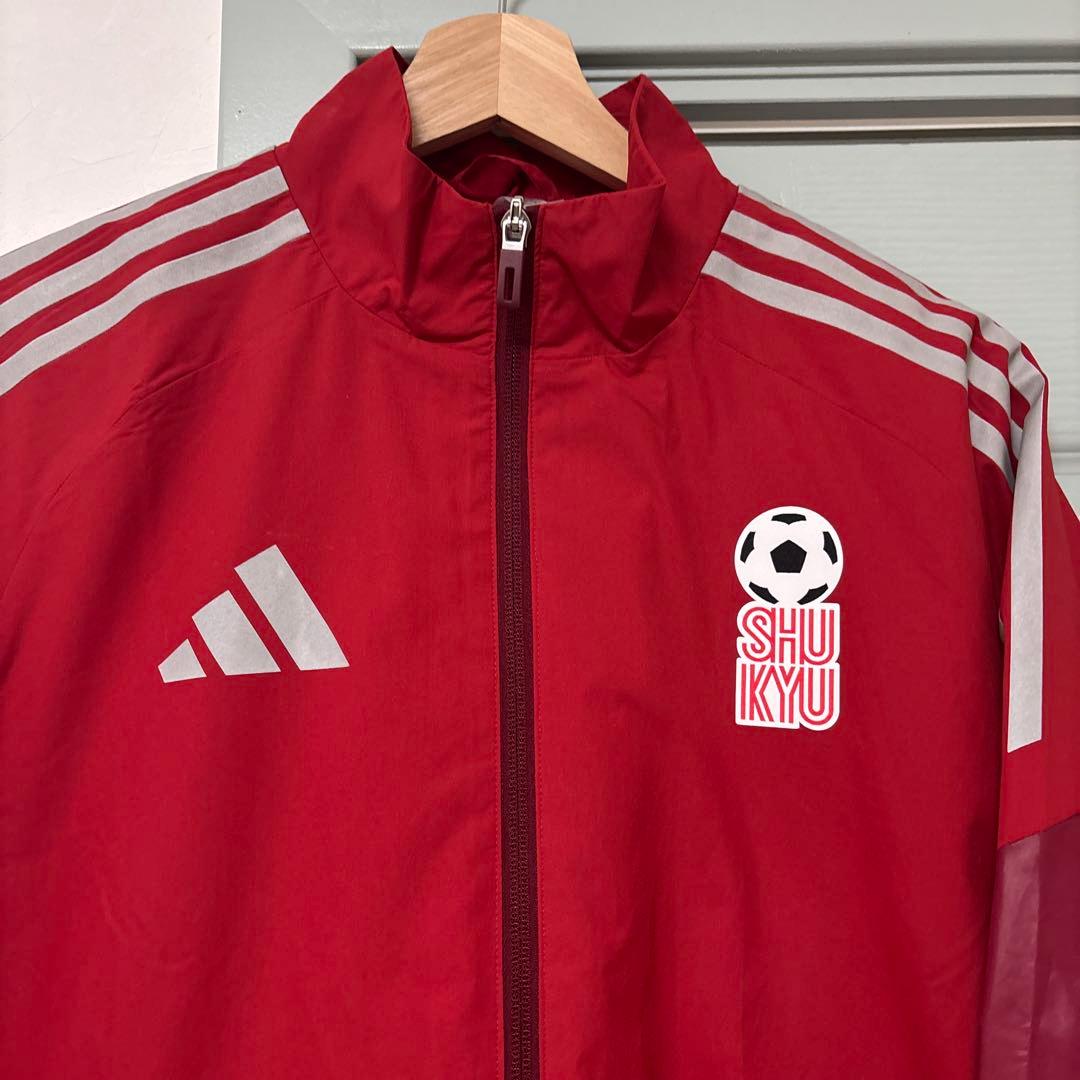 adidas tiro SHUKYU magazine ウィンドブレーカー 赤