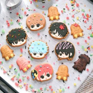 銀魂　クッキーチャーム エリザベス付き　ボックス　銀時土方沖田高杉神威桂