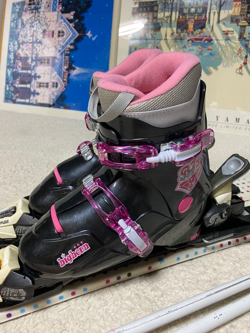 SALOMON　ORIGINS CANDY　120cm ブーツ23cm セット