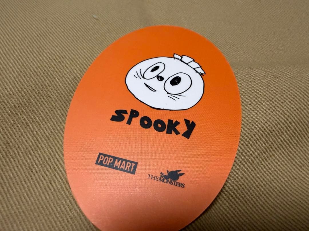 POP MART カードのみ　The monsters 10周年　Spooky