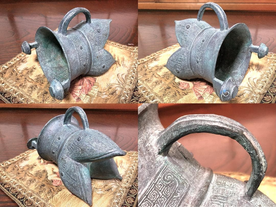 【 中国古代父癸カ＊ 】 中国青銅器　骨董