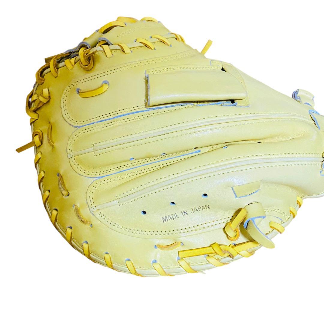 ZETT ゼット　プロステイタス　イエロー 一般軟式キャッチャーミット