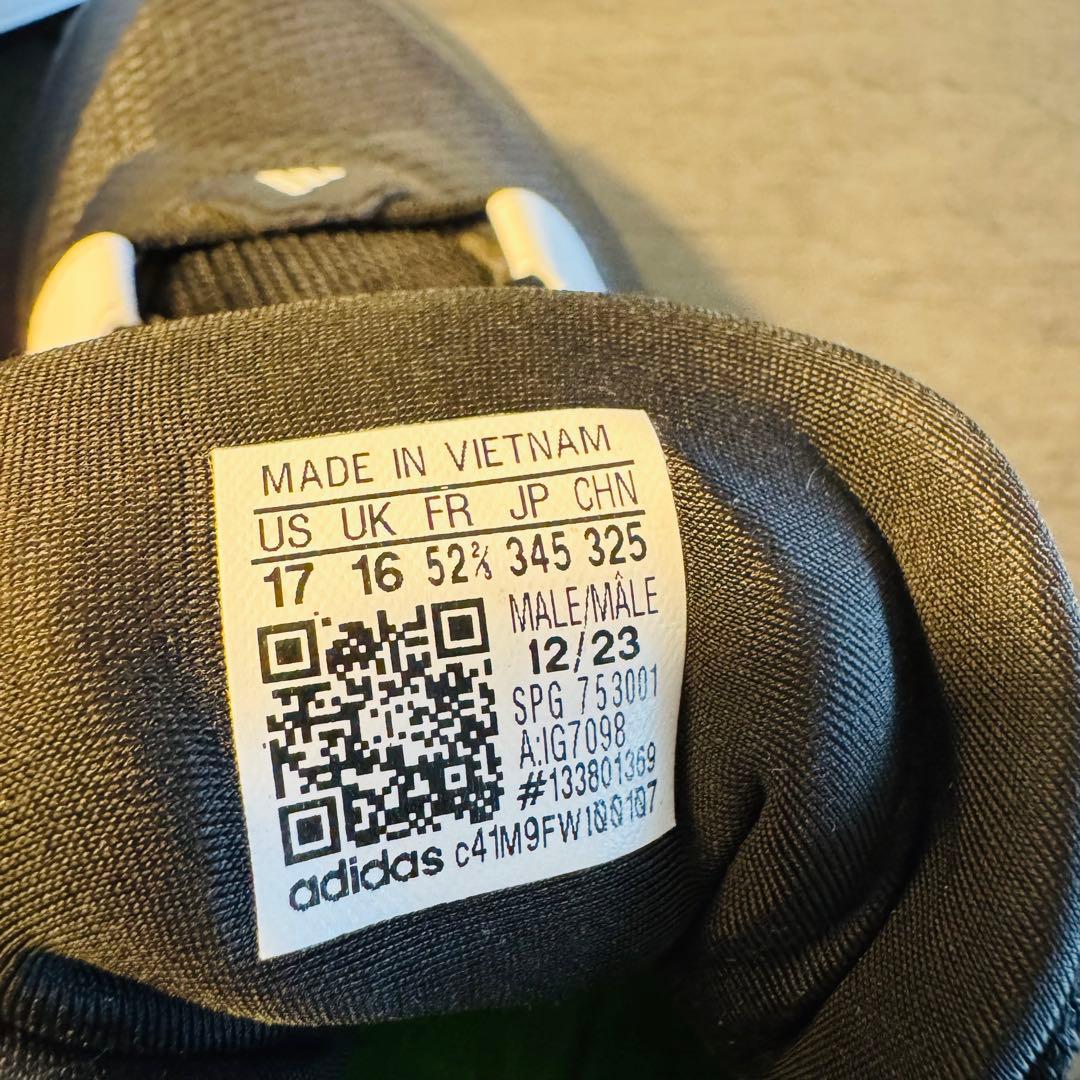 アディダス　アディゼロ　インパクト　野球スパイク　黒　白　34.5㎝