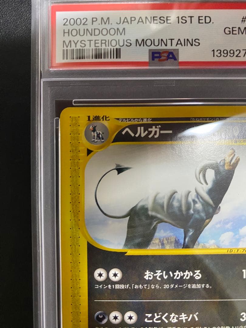 ヘルガー psa10 神秘なる山 069/088 ポケモンカードe 世界39枚