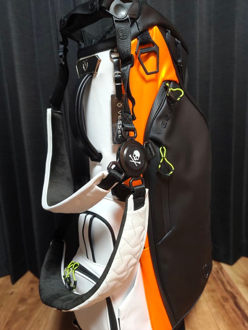 美品!VESSEL PLAYER 4.0 Pro スタンドキャディバッグ　ベゼル