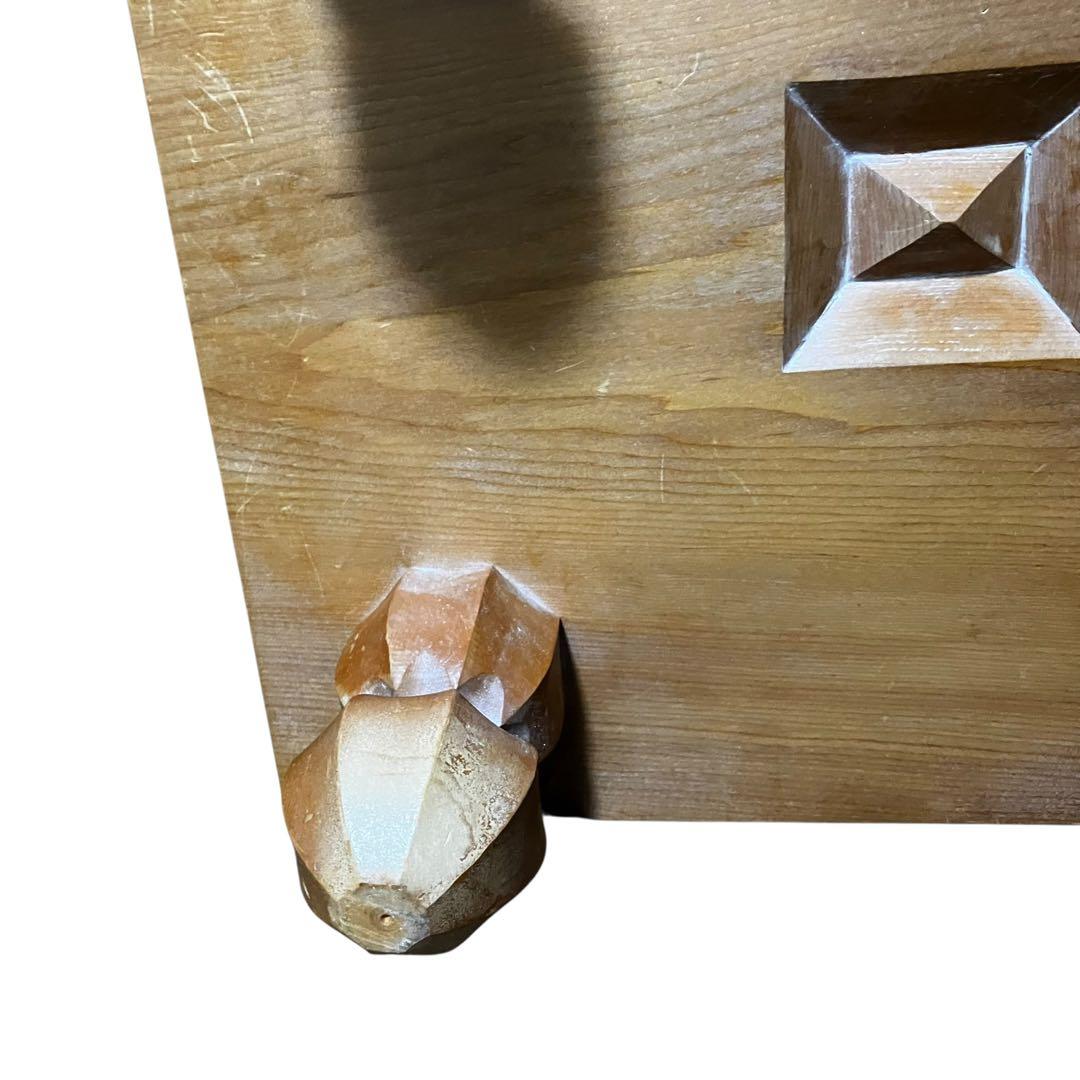 【寿】本榧製 卓上碁盤 No.50 足付き 高級品