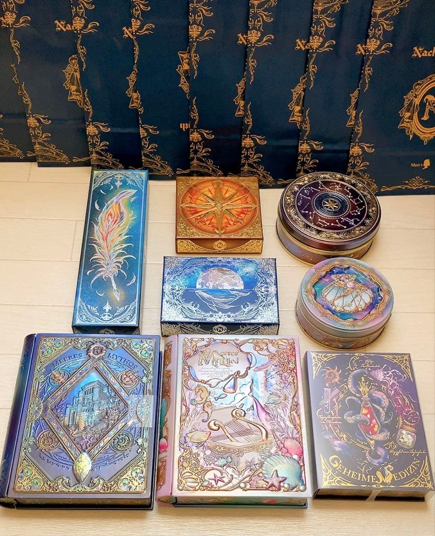 メリーチョコレート ナハトラビュリント 全8種コンプリートセット