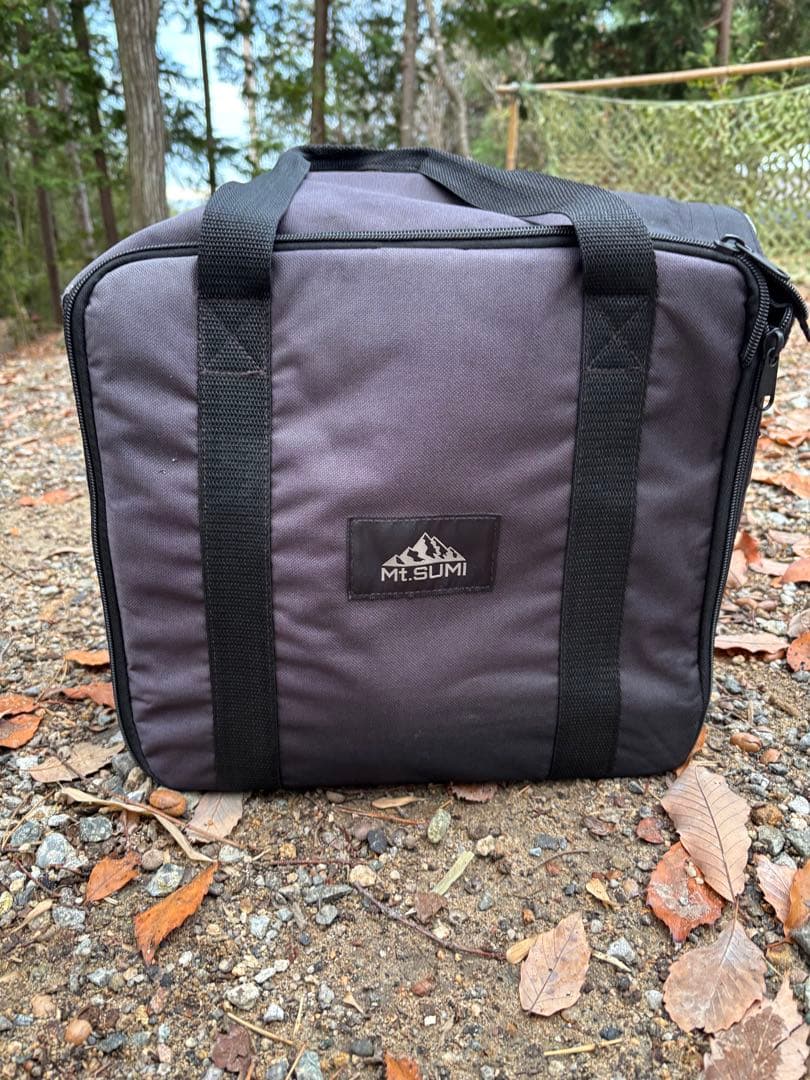 Mt.SUMI MICRO 薪ストーブ（延長煙突、難燃シート、ロストル付き）