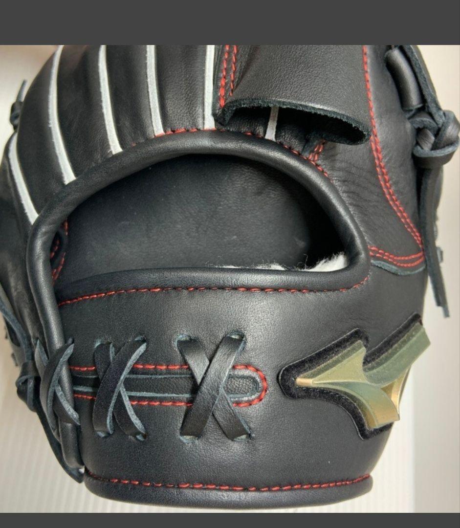 シ*ノ様 Mizuno ブラック 野球グローブ 右投げ用