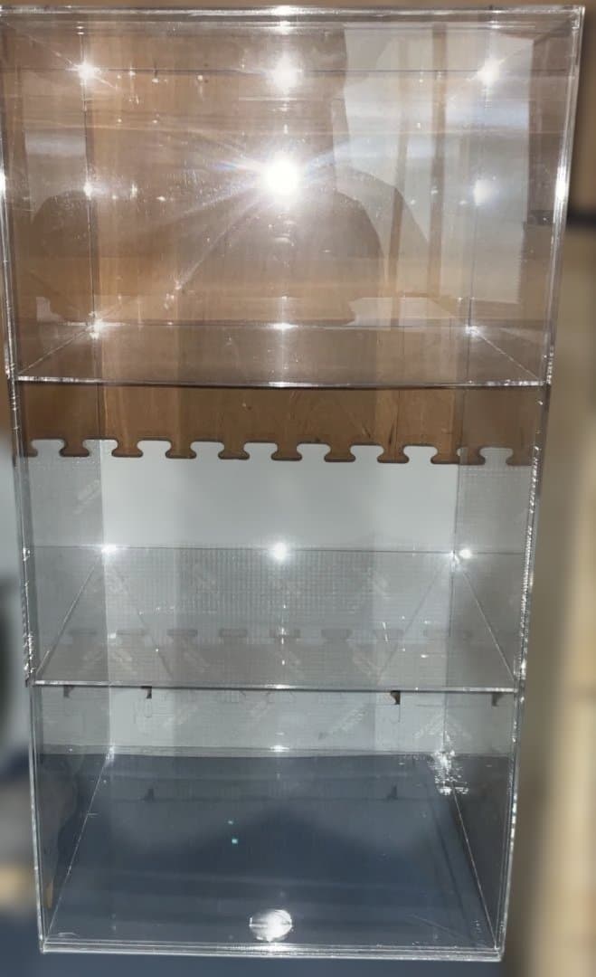 断捨離アクリルコレクションケース H=740mm W=400mm D=335mm