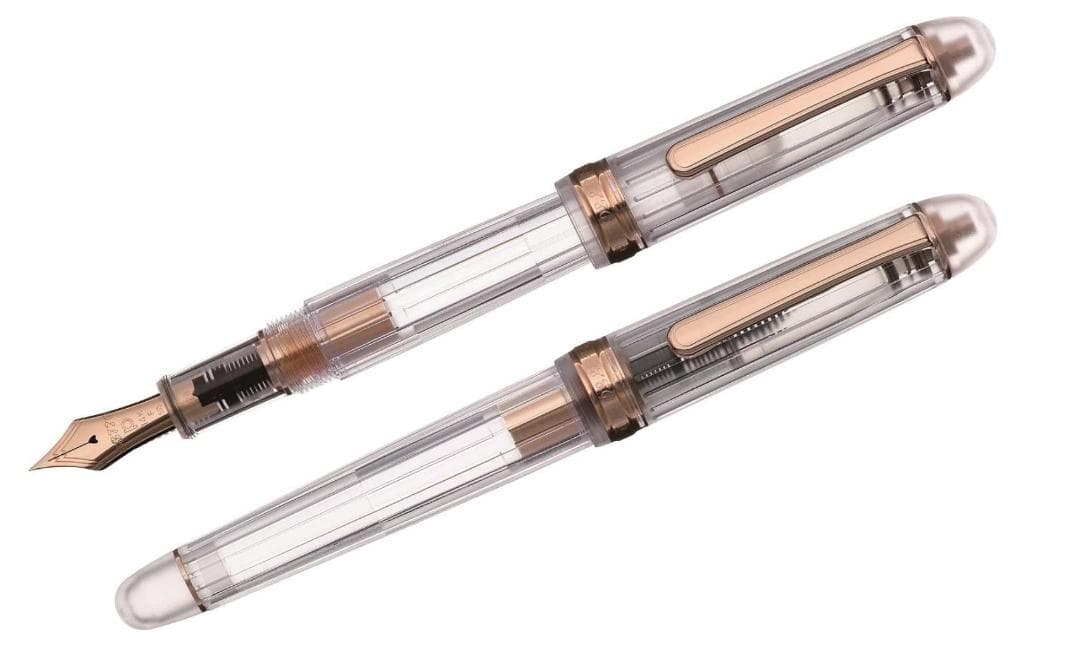 PLATINUM 万年筆 #3776 センチュリー NICE ロゼ 細字