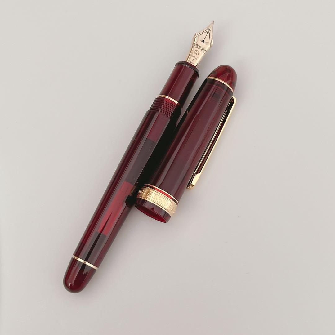 万年筆 プラチナ センチュリー#3776 細字 F ブルゴーニュ