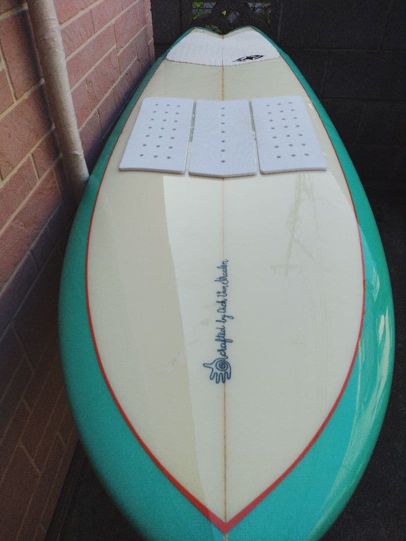 Dick Van Straalen ディックバンストラーレン 5'8\" クワッド