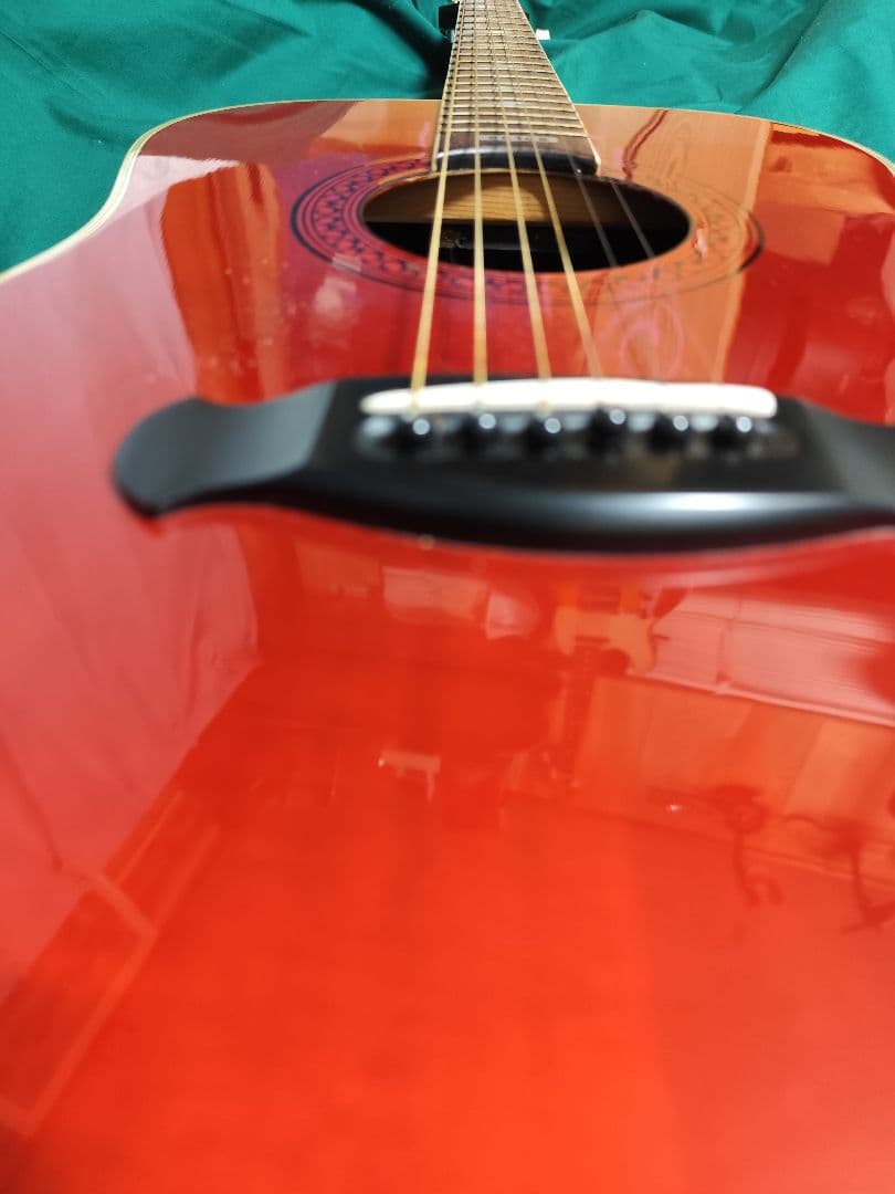 1981年Morris モーリストルネードXX トップ単板 シースルーレッド