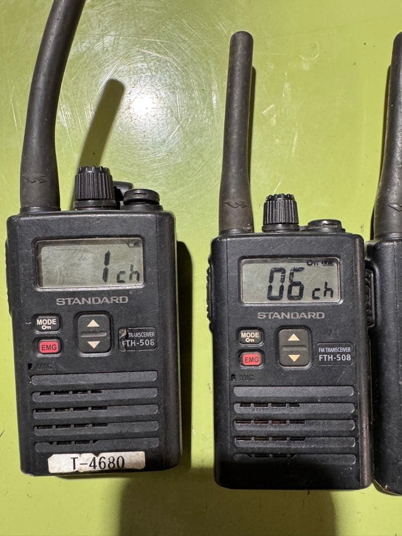 無線機 トランシーバー STANDARD FTH-508 YAESU 5台セット