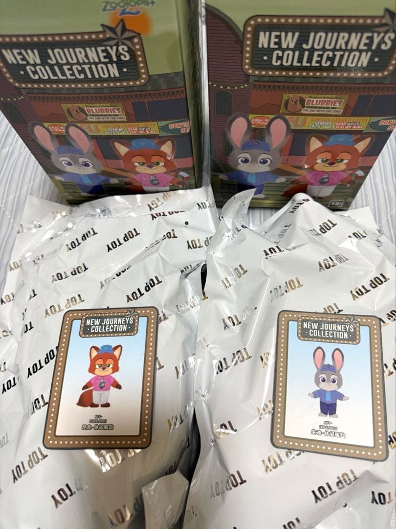 TOPTOY ズートピア2 NEW JOURNEYS ニック ジュディ 私服