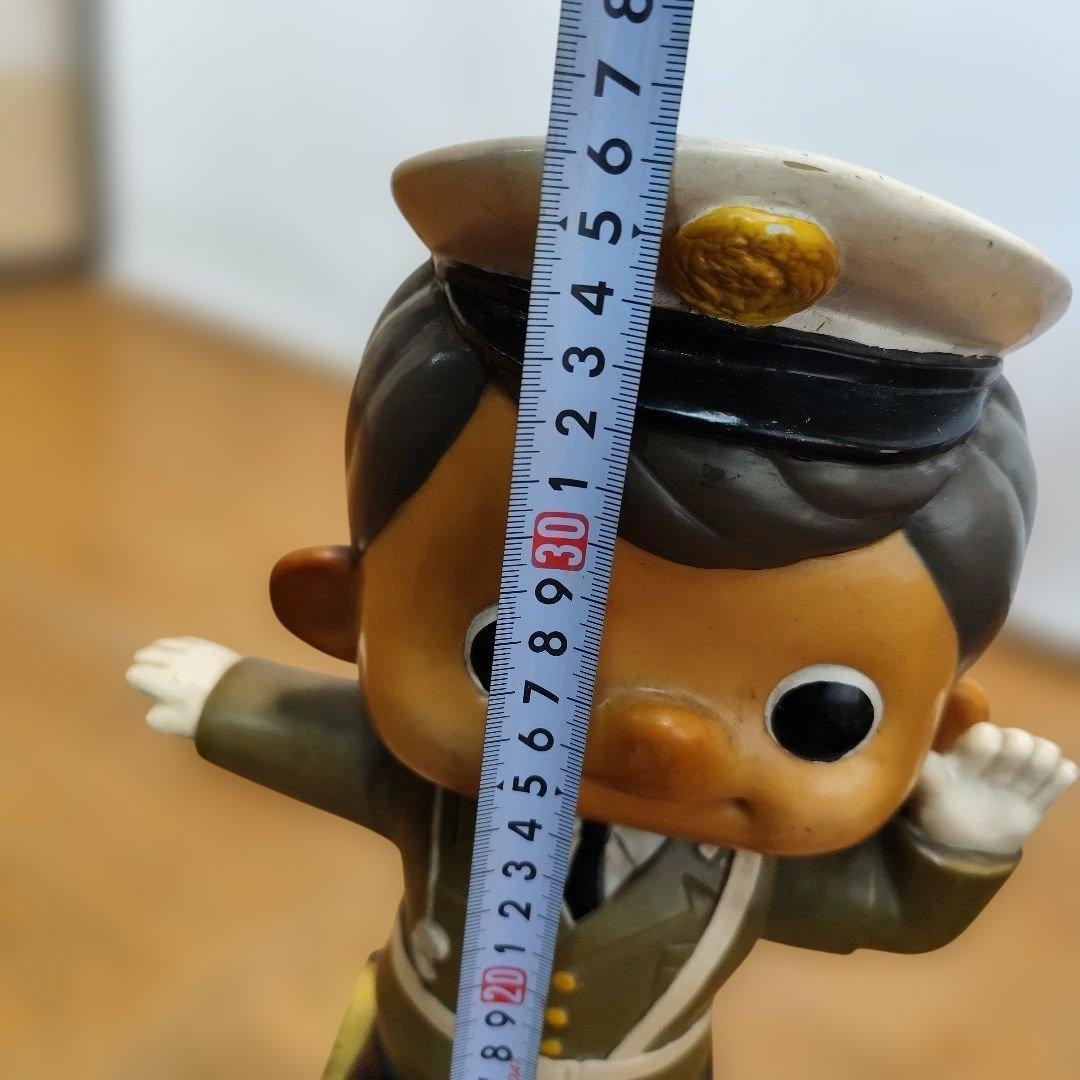 レア物! 古い 警察人形 警察署カウンター用