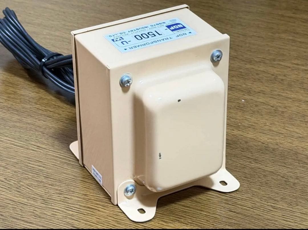 日章工業 ダウントランス 変圧器 NDF-1500U