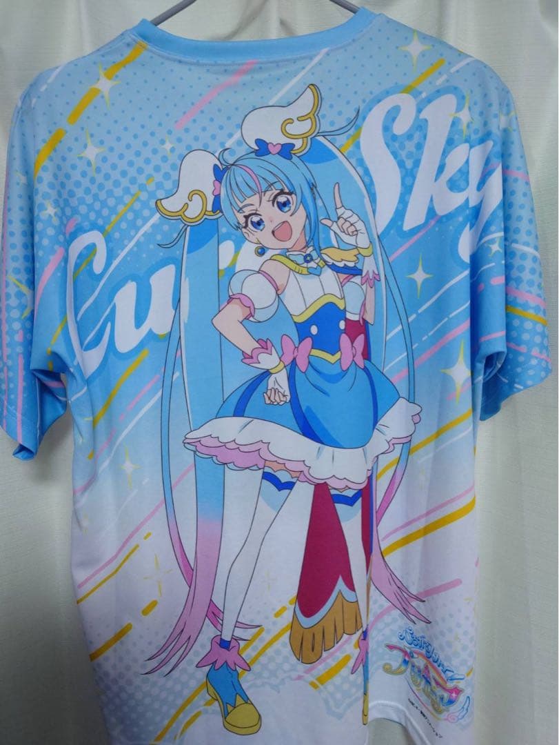 ひろがるスカイ！プリキュア　キュアスカイ フルグラフィックTシャツ ブルジュラ