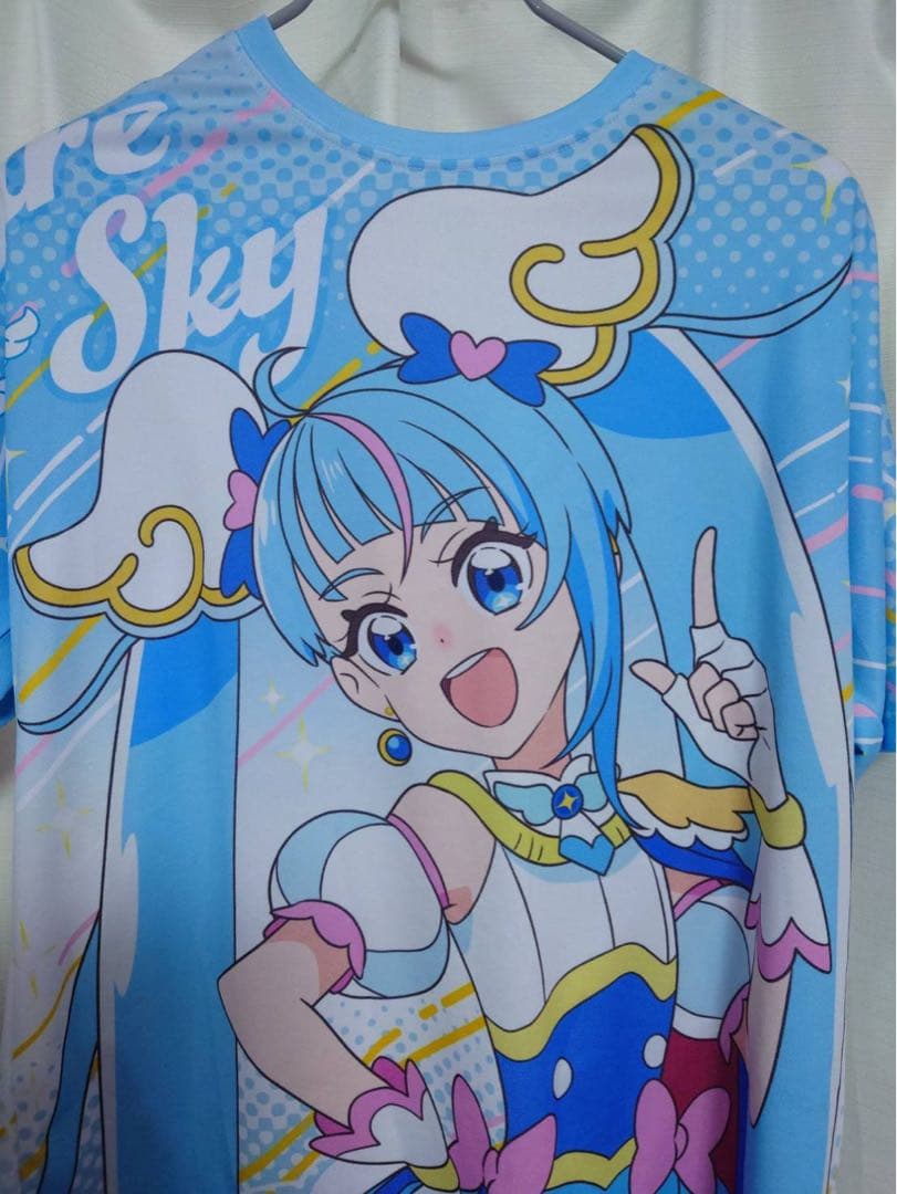 ひろがるスカイ！プリキュア　キュアスカイ フルグラフィックTシャツ ブルジュラ