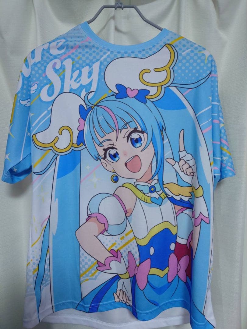 ひろがるスカイ！プリキュア　キュアスカイ フルグラフィックTシャツ ブルジュラ