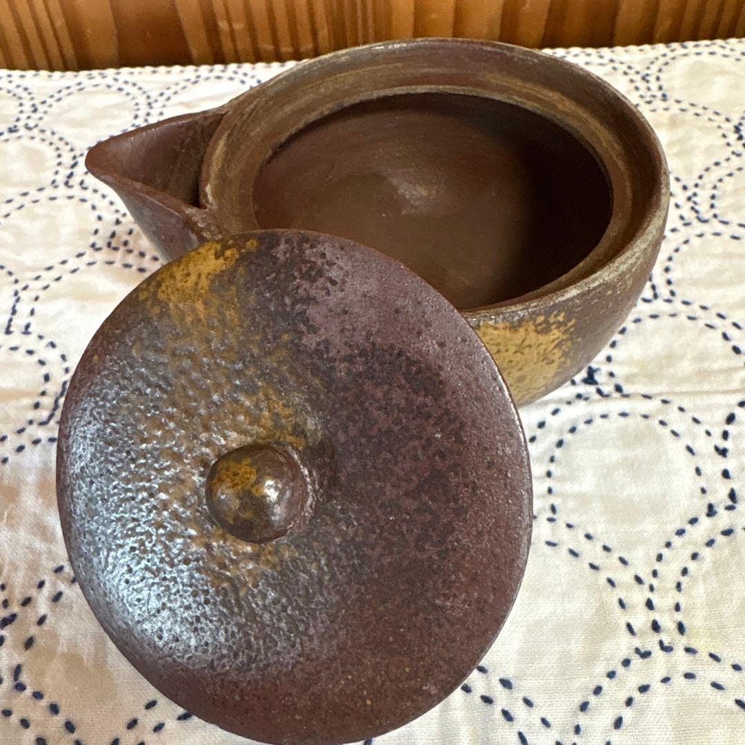 備前焼　茶器　急須　宝瓶(ほうひん)