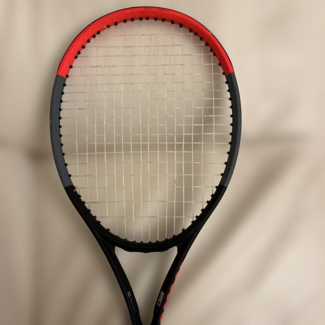 WilsonウィルソンテニスラケットBLK/CLASH 100L V1.0 G２