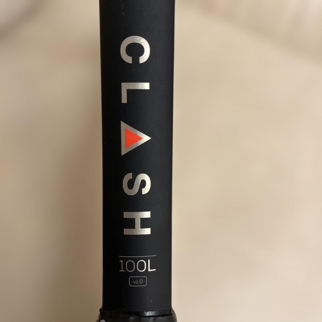 WilsonウィルソンテニスラケットBLK/CLASH 100L V1.0 G２